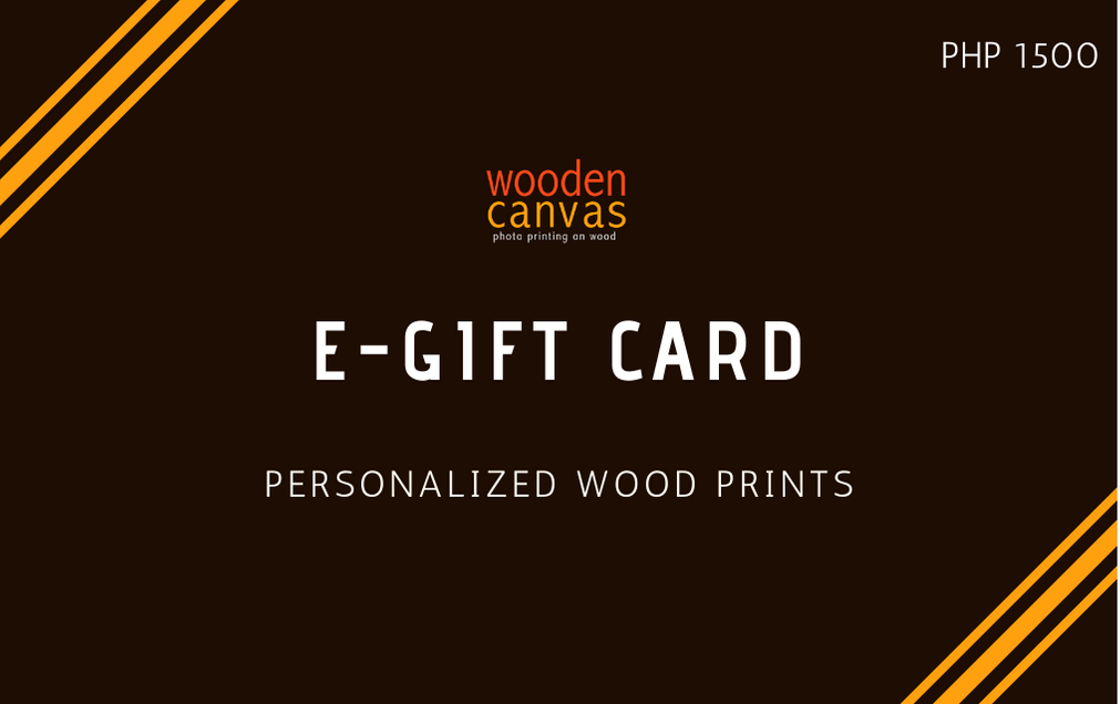 Wooden Canvas E-Gift Card