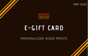 Wooden Canvas E-Gift Card